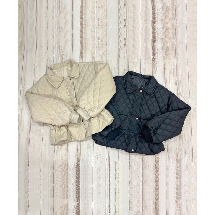 2wayボアカラー中綿キルティングブルゾン | Jewelobe | 詳細画像19 