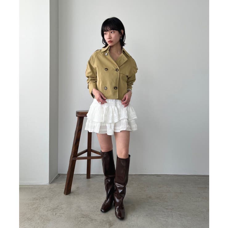 トレンチショートジャケット | Jewelobe | 詳細画像13 