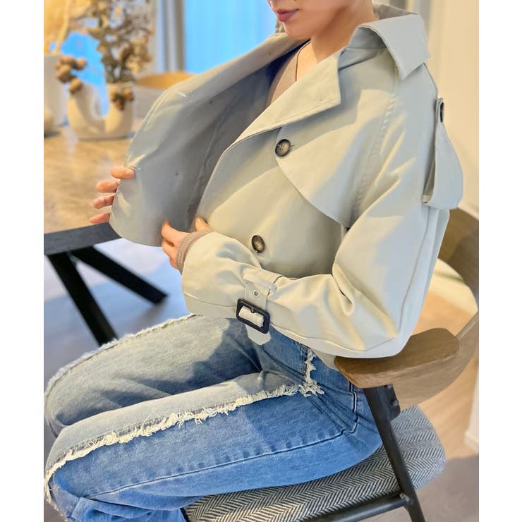 トレンチショートジャケット | Jewelobe | 詳細画像22 