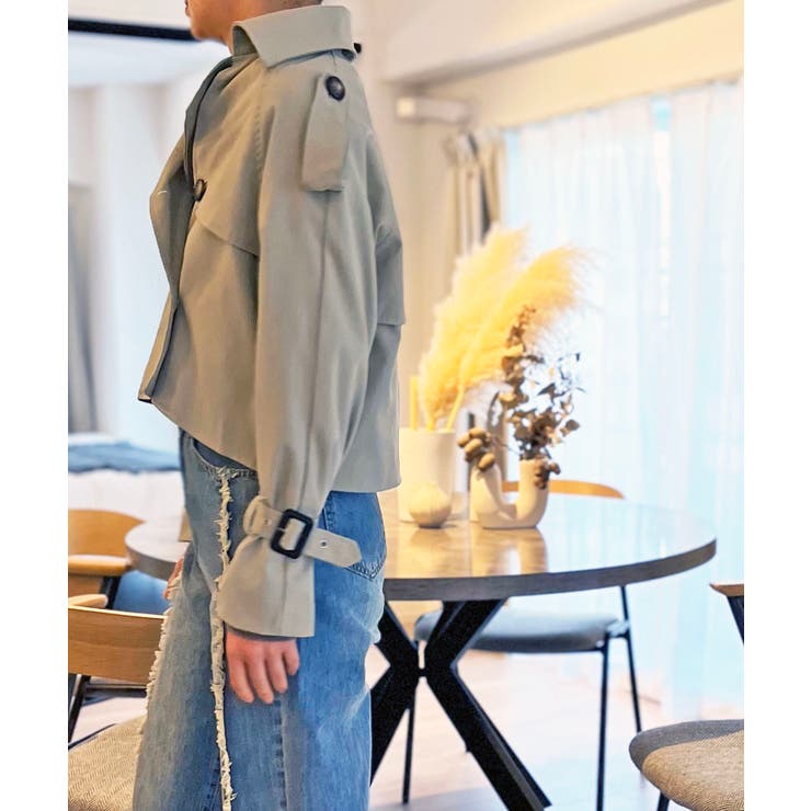 トレンチショートジャケット | Jewelobe | 詳細画像23 