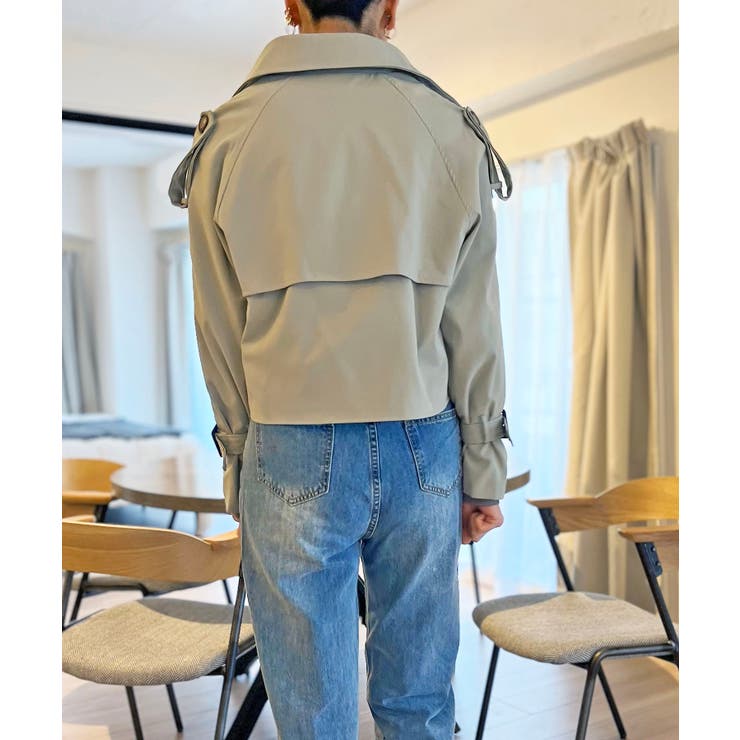 トレンチショートジャケット | Jewelobe | 詳細画像24 