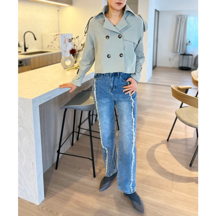 トレンチショートジャケット | Jewelobe | 詳細画像30 