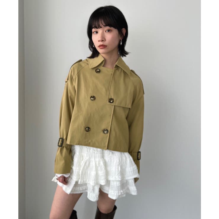 トレンチショートジャケット | Jewelobe | 詳細画像5 