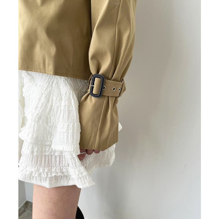 トレンチショートジャケット | Jewelobe | 詳細画像8 