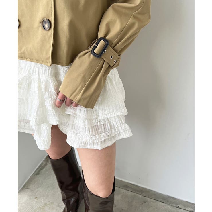 トレンチショートジャケット | Jewelobe | 詳細画像9 