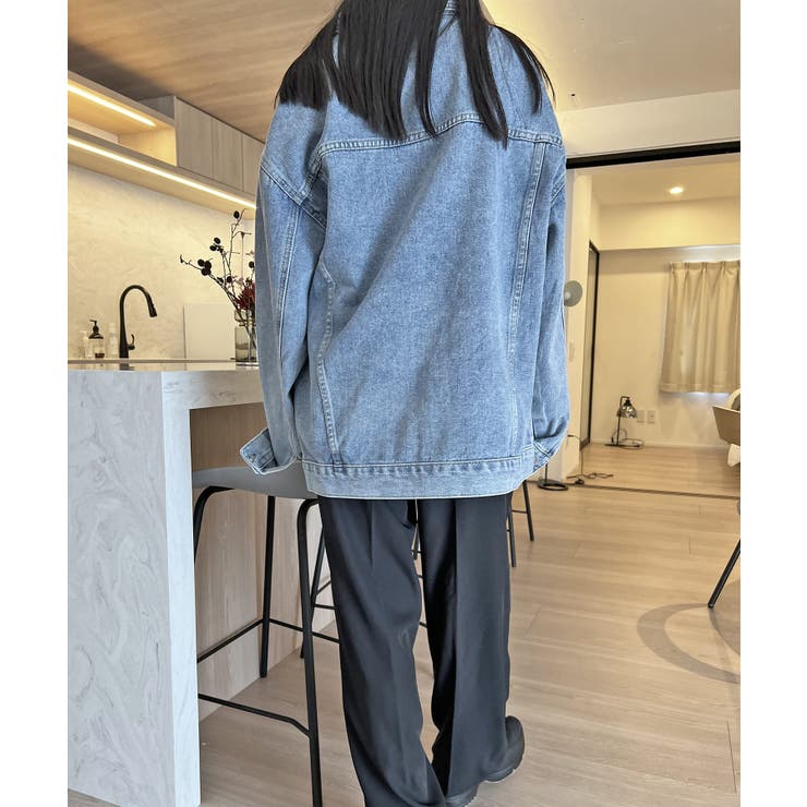 ビッグシルエットデニムカバーオール | Jewelobe | 詳細画像6 