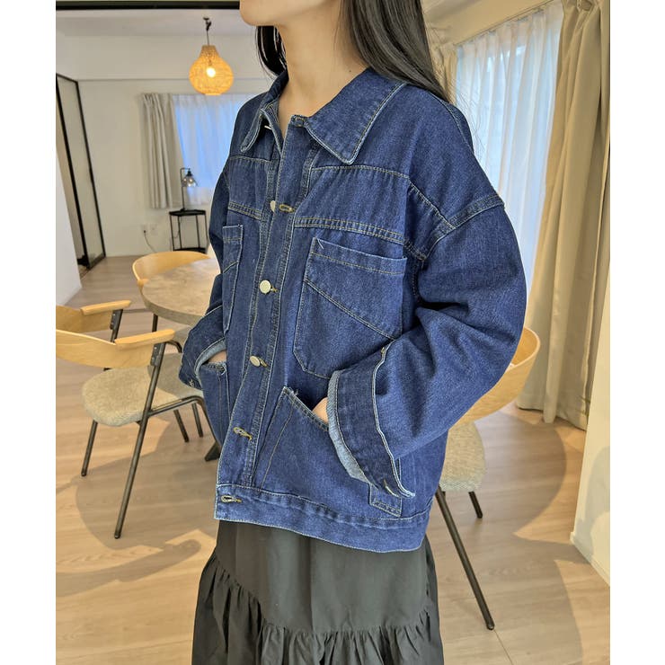 4ビッグポケットデニムカバーオール | Jewelobe | 詳細画像5 