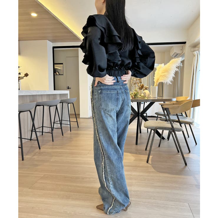 ダブルラッフルライトブルゾン | Jewelobe | 詳細画像14 