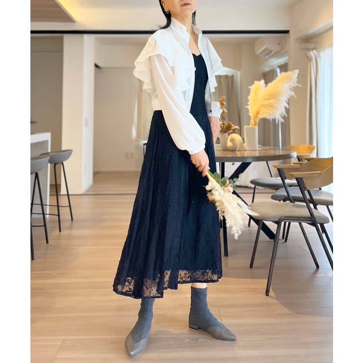 ダブルラッフルライトブルゾン | Jewelobe | 詳細画像6 