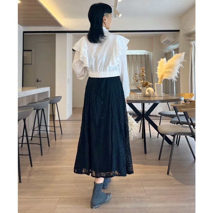 ダブルラッフルライトブルゾン | Jewelobe | 詳細画像7 