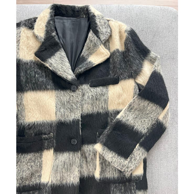 ブロックチェックボックスジャケット | Jewelobe | 詳細画像10 