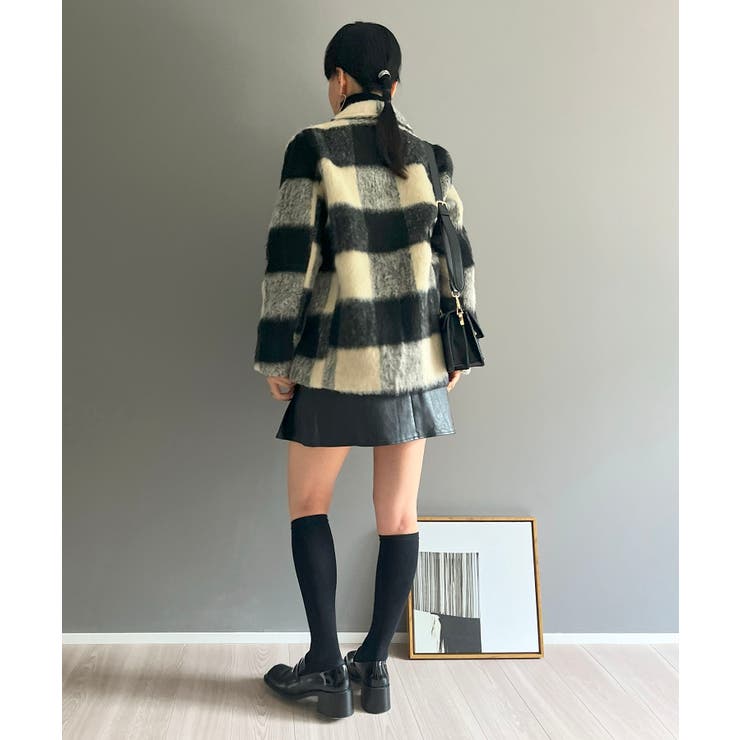 ブロックチェックボックスジャケット | Jewelobe | 詳細画像5 