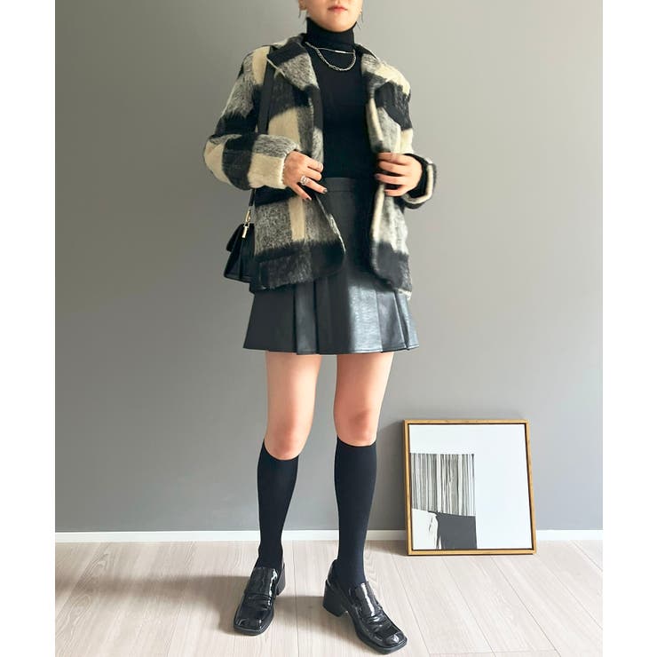 ブロックチェックボックスジャケット | Jewelobe | 詳細画像8 