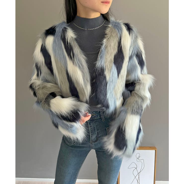 ミックスフェイクファーボレロ | Jewelobe | 詳細画像12 