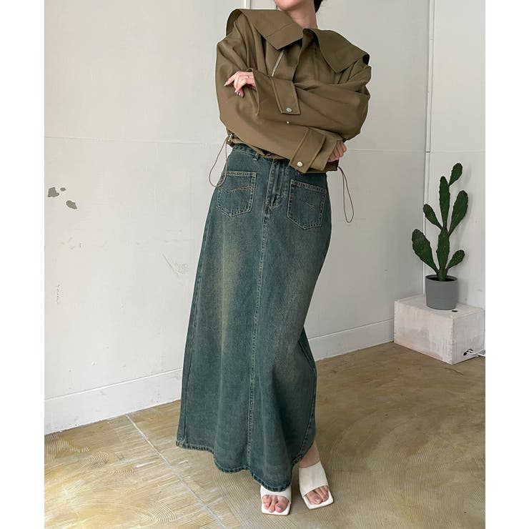 ビッグセーラーカラーショートブルゾン | Jewelobe | 詳細画像16 