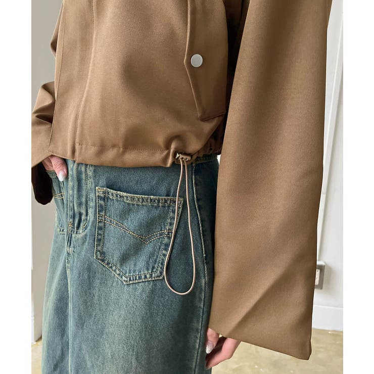 ビッグセーラーカラーショートブルゾン | Jewelobe | 詳細画像4 