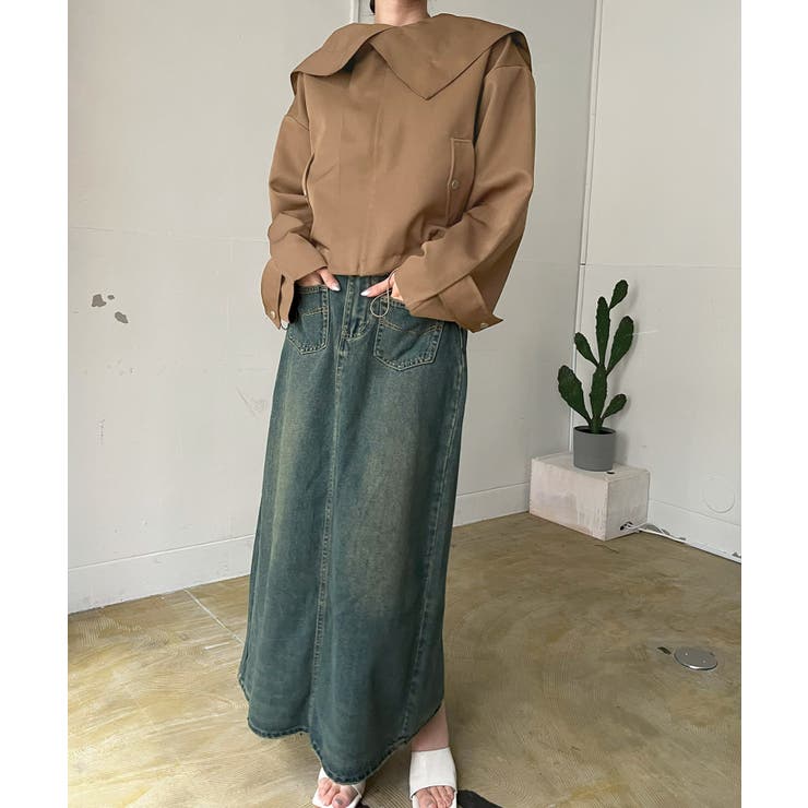 ビッグセーラーカラーショートブルゾン | Jewelobe | 詳細画像6 