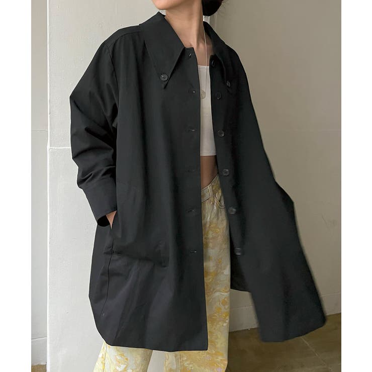 変形カラーオーバーサイズミディコート | Jewelobe | 詳細画像16 