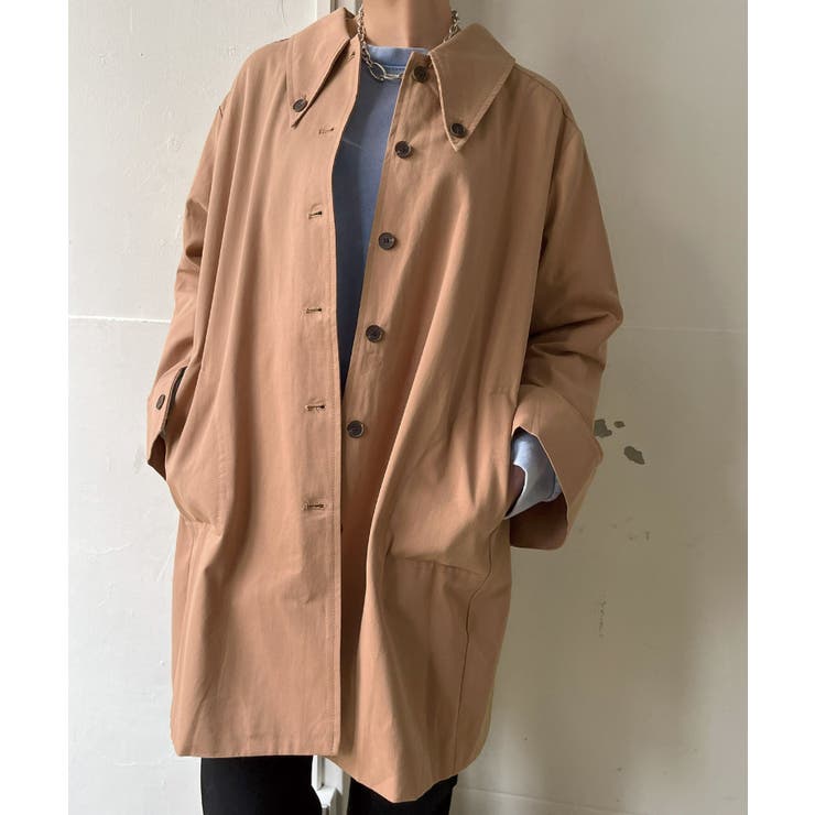 変形カラーオーバーサイズミディコート | Jewelobe | 詳細画像2 