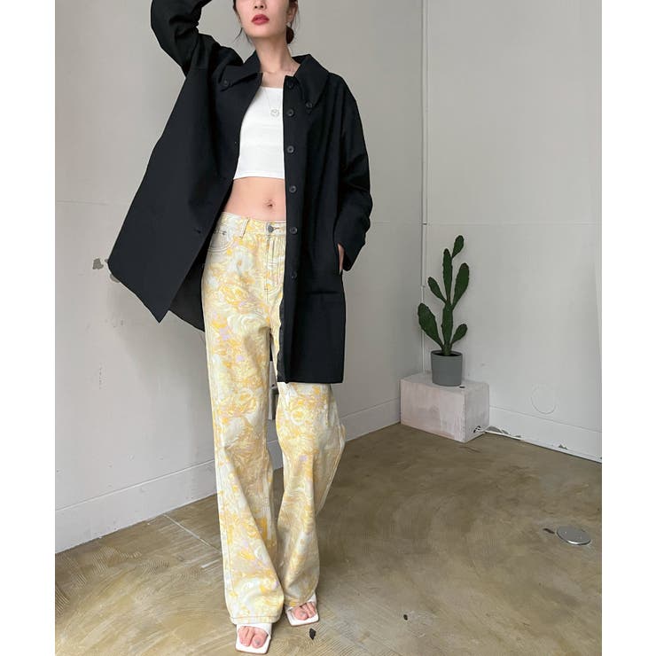 変形カラーオーバーサイズミディコート | Jewelobe | 詳細画像24 