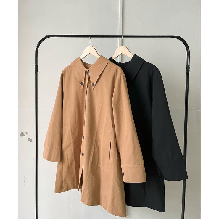 変形カラーオーバーサイズミディコート | Jewelobe | 詳細画像27 