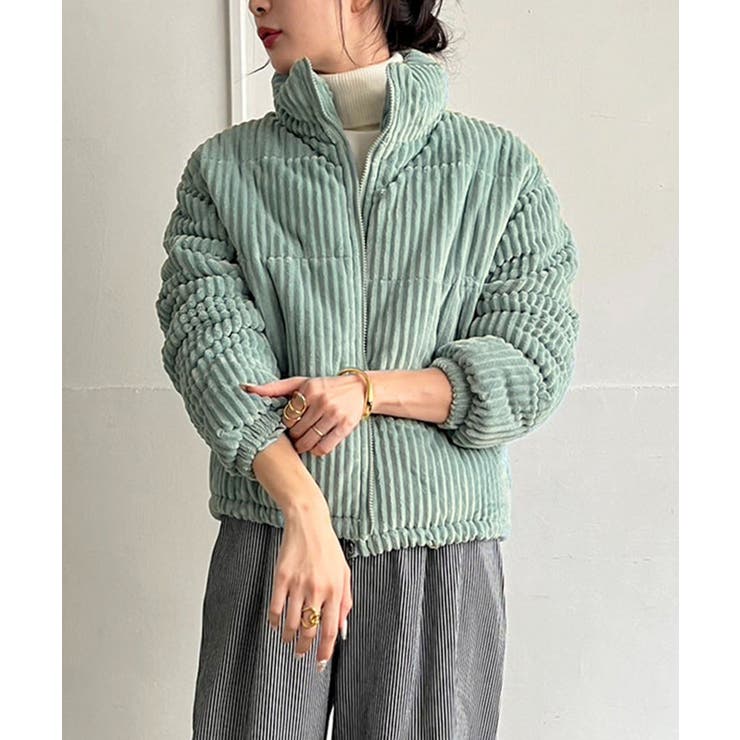 コーデュロイ中綿ブルゾン | Jewelobe | 詳細画像16 