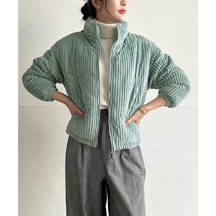 コーデュロイ中綿ブルゾン | Jewelobe | 詳細画像17 