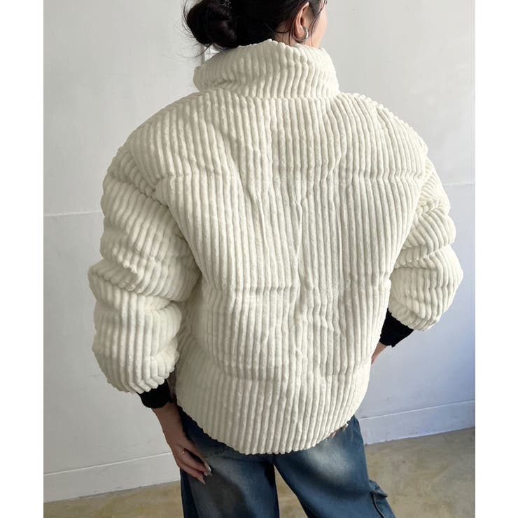 コーデュロイ中綿ブルゾン | Jewelobe | 詳細画像2 