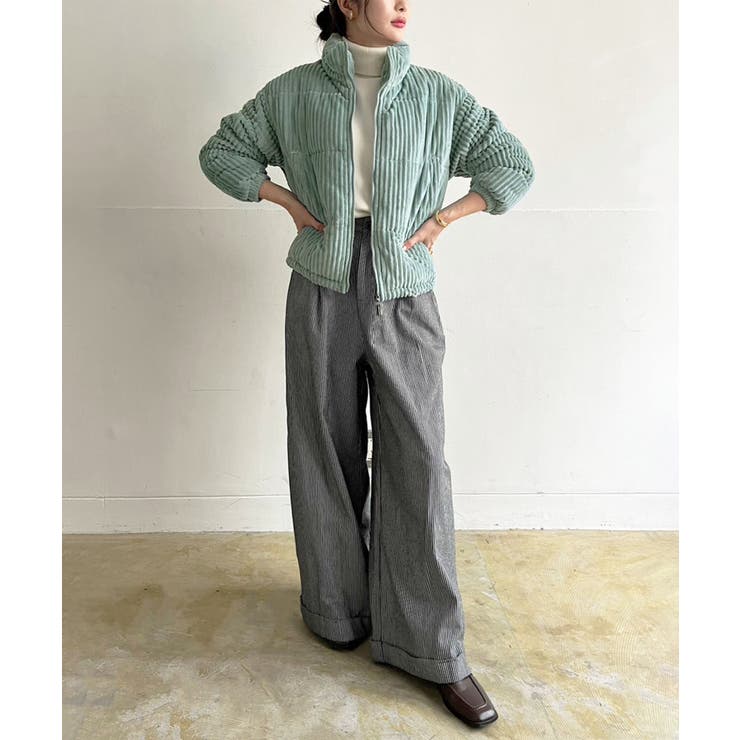 コーデュロイ中綿ブルゾン | Jewelobe | 詳細画像20 