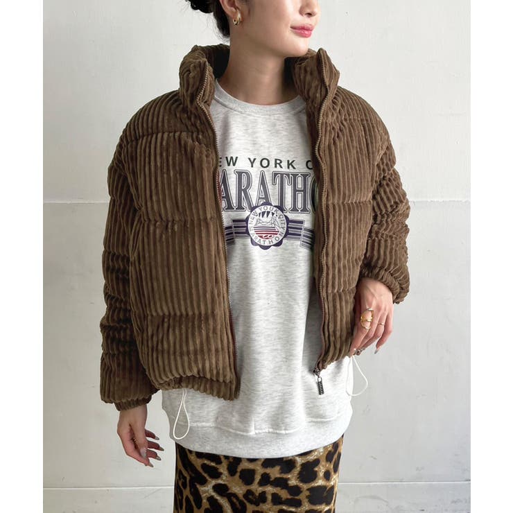 コーデュロイ中綿ブルゾン | Jewelobe | 詳細画像27 