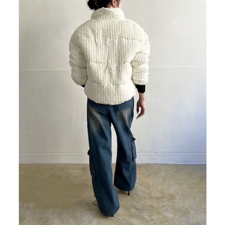 コーデュロイ中綿ブルゾン | Jewelobe | 詳細画像6 