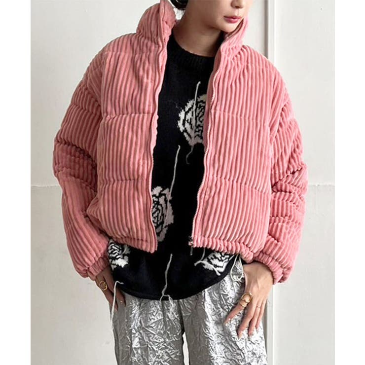 コーデュロイ中綿ブルゾン | Jewelobe | 詳細画像8 