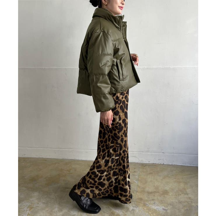 シンセティックレザー中綿ブルゾン | Jewelobe | 詳細画像22 