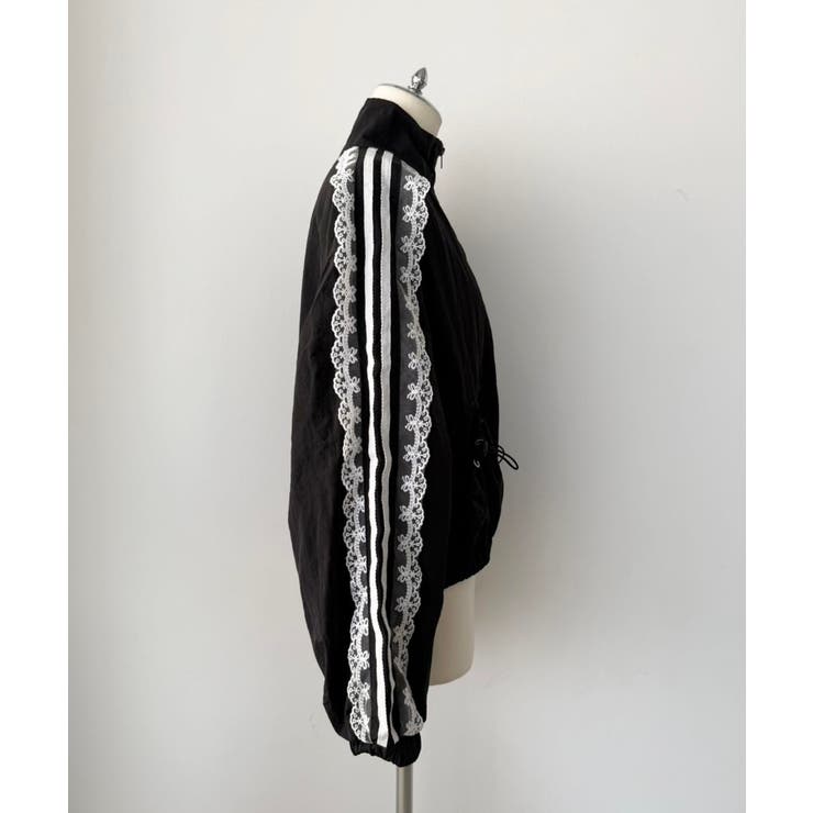 レースラインナイロンタッチスポーティーブルゾン | Jewelobe | 詳細画像10 