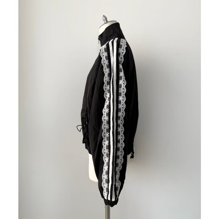 レースラインナイロンタッチスポーティーブルゾン | Jewelobe | 詳細画像11 