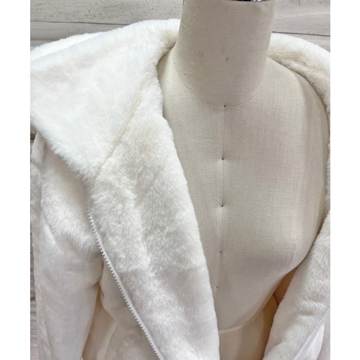 フェイクファーフーディーブルゾン | Jewelobe | 詳細画像20 