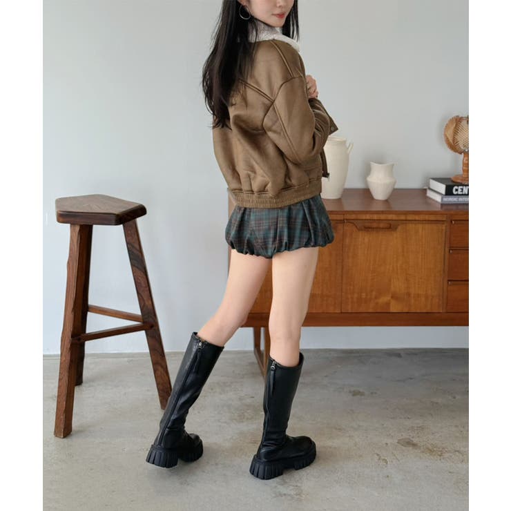 ライトムートンライクブルゾン | Jewelobe | 詳細画像13 