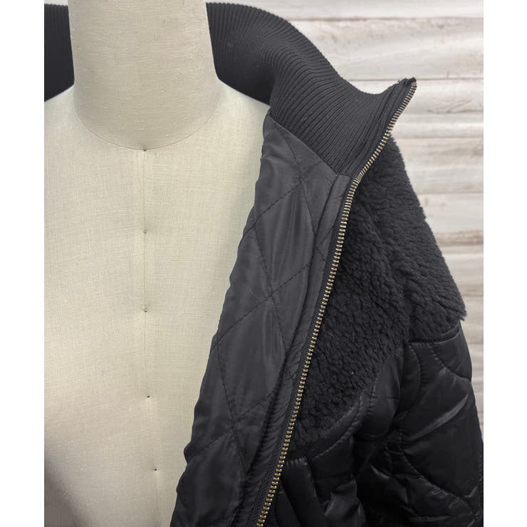 ボア×キルティングビッグシルエットブルゾン[品番：JLBW0001715