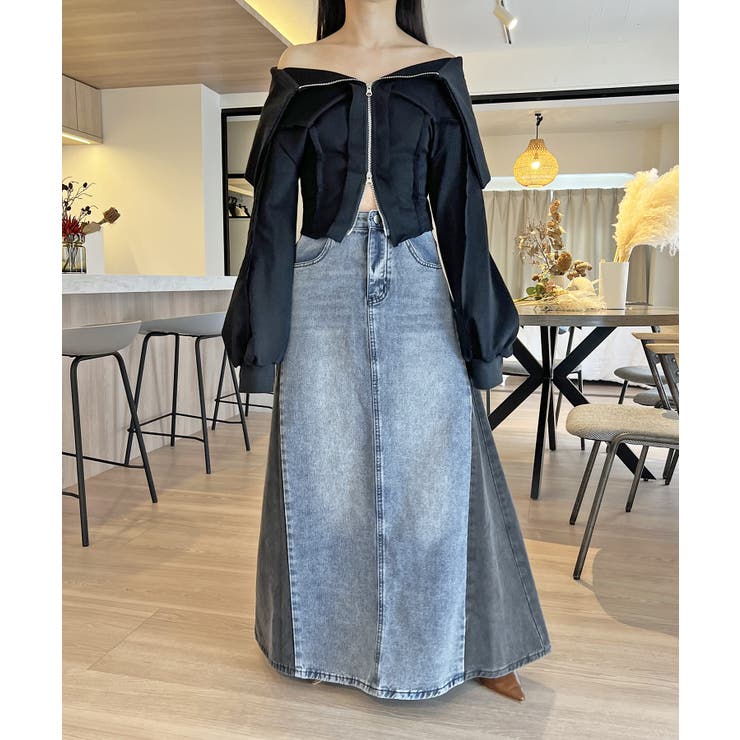 ワイドカラージップアップトレーナー | Jewelobe | 詳細画像19 