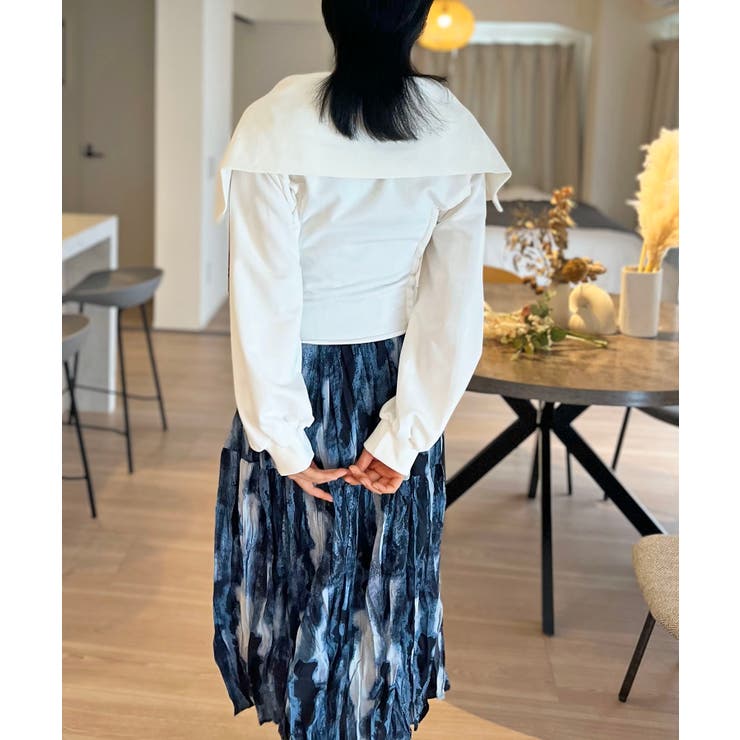 ワイドカラージップアップトレーナー | Jewelobe | 詳細画像4 