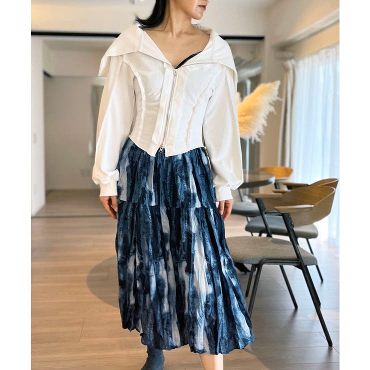 ワイドカラージップアップトレーナー | Jewelobe | 詳細画像8 