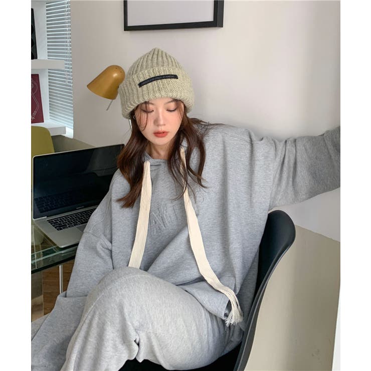 エンボスロゴオーバーサイズパーカー | Jewelobe | 詳細画像11 