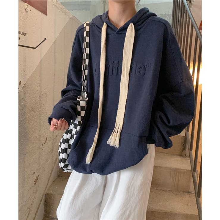 エンボスロゴオーバーサイズパーカー | Jewelobe | 詳細画像20 