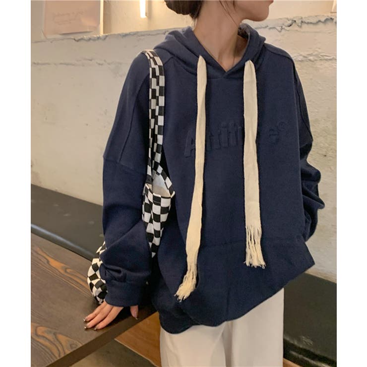 エンボスロゴオーバーサイズパーカー | Jewelobe | 詳細画像22 