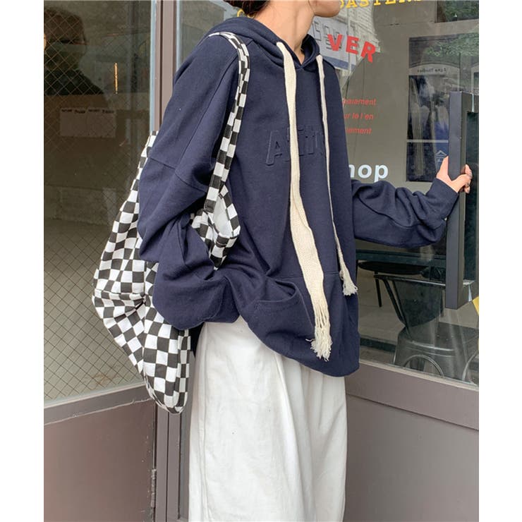 エンボスロゴオーバーサイズパーカー | Jewelobe | 詳細画像26 