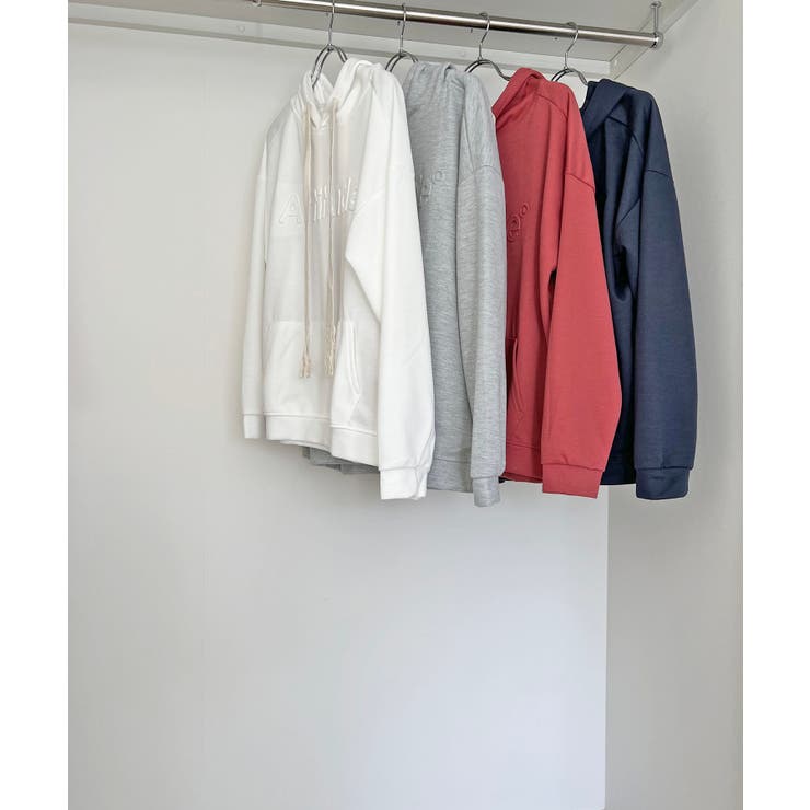 エンボスロゴオーバーサイズパーカー | Jewelobe | 詳細画像28 