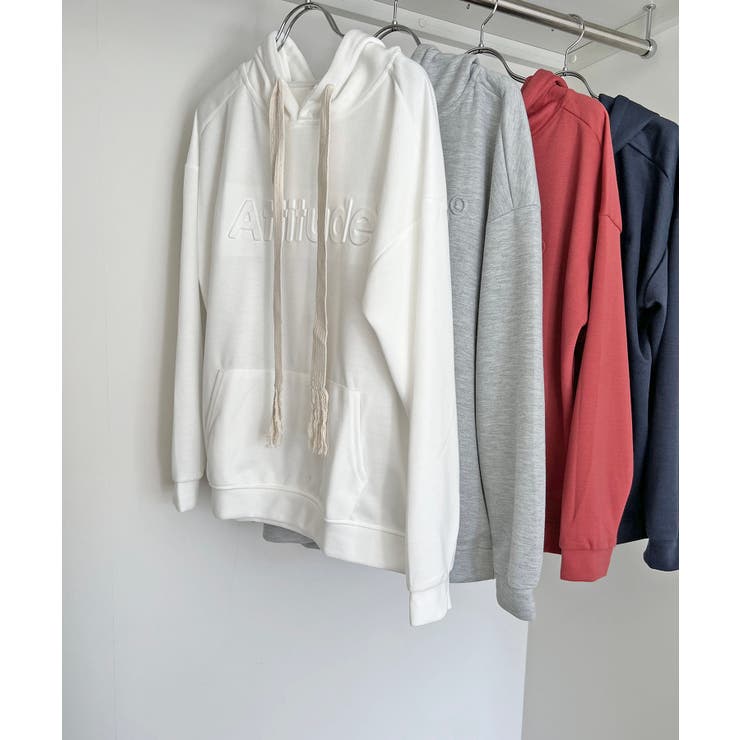 エンボスロゴオーバーサイズパーカー | Jewelobe | 詳細画像29 