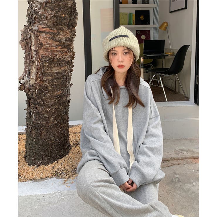 エンボスロゴオーバーサイズパーカー | Jewelobe | 詳細画像9 