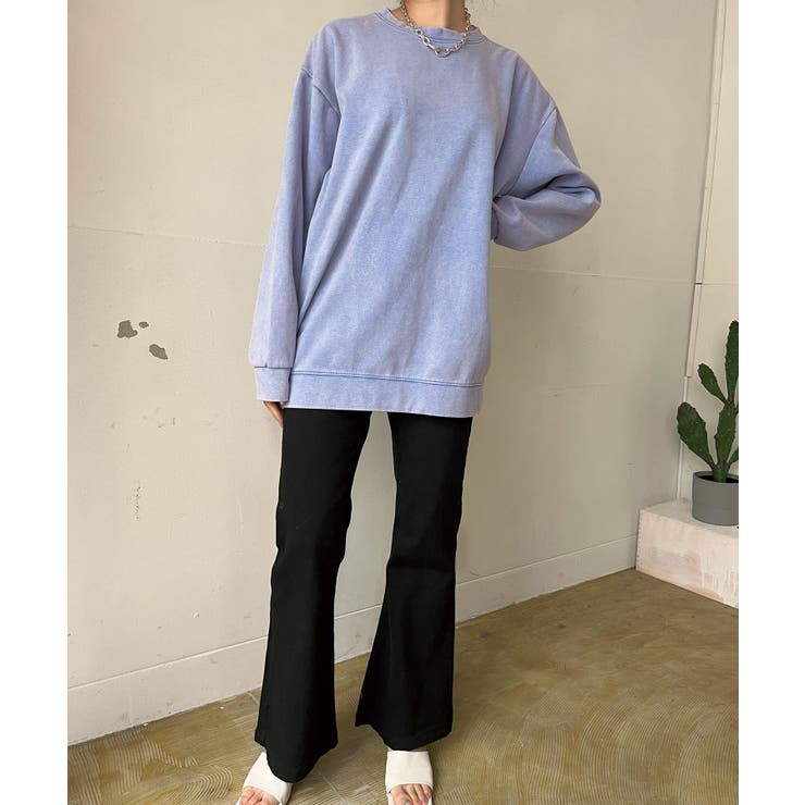 ヴィンテージウォッシュ風オーバーサイズTシャツ | Jewelobe | 詳細画像15 