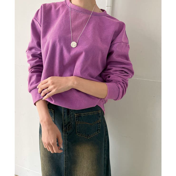 ヴィンテージウォッシュ風オーバーサイズTシャツ | Jewelobe | 詳細画像2 